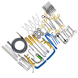 Juego de Instrumentos de Cirugía Mamaria de Acero Inoxidable con Logotipo Personalizado Directo de Fábrica, con Retractor de Fibra Óptica y Cable de Luz, Venta al Por Mayor - Product Image 6