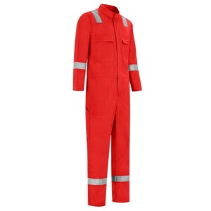Combinaison de travail unisexe haute visibilité, réfléchissante, respirante, légère, durable, uniforme de sécurité, bandes noires, ruban argenté TAGCO - Product Image 1