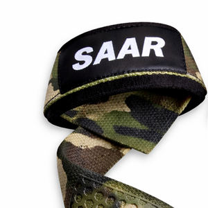 Correas de Levantamiento Profesionales SAAR INDUSTRIES con Agarre de Silicona Antideslizante en Forma de Panal de Abeja, Correas de Alta Resistencia - Product Image 5