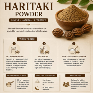 Poudre de fruit de Haritaki 100 % pure de qualité supérieure, en vrac, qualité alimentaire, pour tisanes et smoothies, en gros - Product Image 3