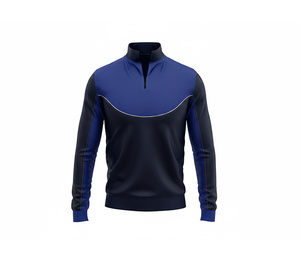 OEM Sports Quarter Zip <b>Pullover</b> – Custom Gym Wear <b>Jacket</b> for <b>Men</b> Women Youth Sportswear Quick Dry Team <b>Pullover</b> - Product Image 3