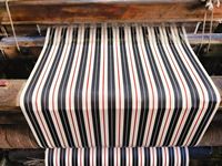 Rollo de Tela Ecológica de Nylon Reciclado, Tejido Antibacteriano a Rayas, para Bolsas de Compras, Embalaje Ecológico, Rollo Textil
