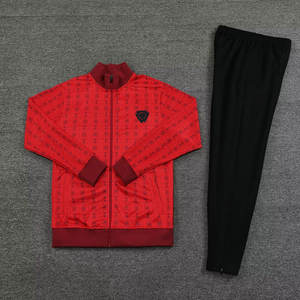 Conjunto Deportivo de Fútbol para Hombre, Chaqueta de Manga Larga y Pantalones, Cómodo para Entrenamiento de Fútbol y Juego al Aire Libre - Product Image 6