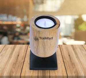 Elegante Portavelas de Madera Hecho a Mano de Primera Calidad para Decoración del Hogar, Varios Tamaños y Formas, Impresión Personalizada Tradebyd - Product Image 2