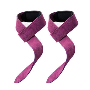 Correas de Cuero para Levantamiento de Pesas con Logotipo Personalizado, Calidad Premium, Ajustables, Transpirables, Antideslizantes, para Entrenamiento, Gimnasio, Muñeca y Mano - Product Image 2