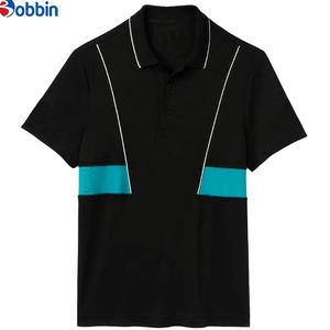 Polo personnalisé de qualité supérieure en polyester et coton, col à revers, polo de golf pour homme, imprimé par sublimation - Product Image 3