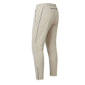 <b>Men's</b> Beige Sweatpants <b>Elastic</b> <b>Waist</b> Vintage High Quality Solid Color Regular Fit <b>Trouser</b> for Bold Streetwear Edge - Product Image 2