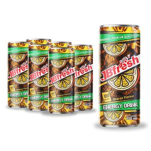 Bebidas de energía con sabor a piña JB'FRESH, gran oferta, 250ml, OEM, Etiqueta Privada, precio barato - Product Image 1