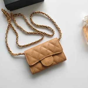 Sac à bandoulière pour téléphone en cuir véritable matelassé, portefeuille à rabat, bandoulière réglable pour femmes - Product Image 2