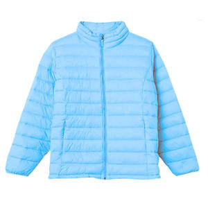 Wholesale Breathable Puffer Coated Women Short Cropped Zip Winter <b>Jackets</b> Solid Zipper Spring custom logo printing puffer <b>jacket</b> - Product Image 4