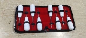 Nouveaux élévateurs dentaires luxateurs 8 pièces, élévateurs de racines luxateurs, instruments dentaires - Product Image 6
