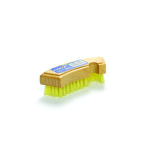 Brosse à linge manuelle Kleen up avec manche en plastique et poils en nylon, modèle 0619, pour le lavage et le nettoyage des vêtements - Product Image 1