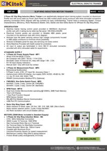 Anillo Colector de Fase CA KMT-04 de Alta Calidad KITEK (Aluminio, Plástico ABS, 128x64x108) Equipo Educativo - Product Image 5
