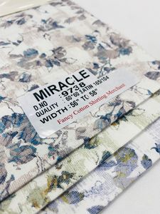 Digital Floral Print 100% Cotton Shirting Fabric Soft Breathable Dress <b>Material</b> for Kurta Shirt Craft Textile <b>Sewing</b> Supply Sets - Product Image 4