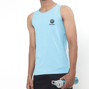 เสื้อกล้ามออกกำลังกายสั่งทำพิเศษสำหรับผู้ชาย เสื้อผ้าออกกำลังกาย ระบายอากาศ แห้งเร็ว เสื้อกล้ามผู้ชาย ผลิตในปากีสถาน - Product Image 1
