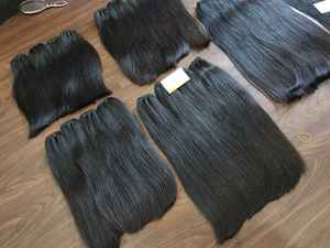 100% Vierge Vietnamien Remy Extensions de Cheveux Super Double Os Droite 8-32 pouces Cheveux Tissage En Gros Prix - Product Image 3