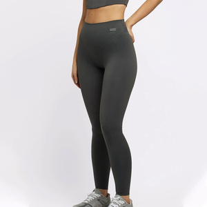Maßgefertigte Butty Soft Leggings mit Hohem Bund, Volle Länge, V-Form, Vierwege-Stretch-Leggings - Product Image 3