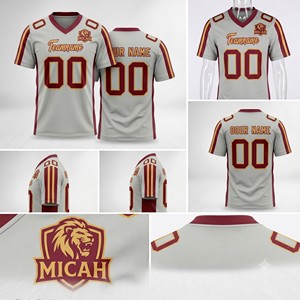 Jersey de Fútbol Americano para Hombre 2025, Talla Grande, Diseño Bordado y Cosido - Product Image 3