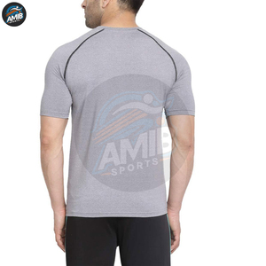 Camiseta Deportiva para Hombre, Corte Regular, 100% Poliéster, Transpirable, de Alta Calidad para Entrenamiento - Product Image 3