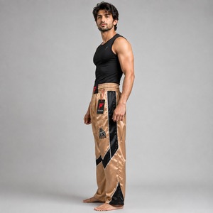 Pantalon de kick-boxing professionnel fabriqué avec une technologie de tissu de pointe pour un confort supérieur et des mouvements sans contraintes - Product Image 5