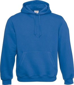 เสื้อฮู้ดผู้ชายสีน้ำเงินรอยัล ทรงปกติ ผ้าฝ้ายฟลีซ 100% ดีไซน์กระเป๋าแบบลำลอง ระบายอากาศได้ดี เหมาะสำหรับใส่ในฤดูหนาว - Product Image 1