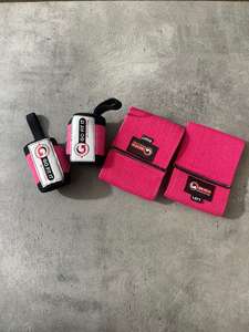 Sangles de musculation et de compression pour poignets en néoprène et élastique – Antidérapantes, réglables, haute élasticité - Product Image 3