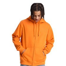 Sweat-shirt à capuche zippé décontracté pour homme, 470 GSM, coton French Terry, streetwear lourd, fermeture éclair intégrale, fabricant OEM, marque privée - Product Image 2