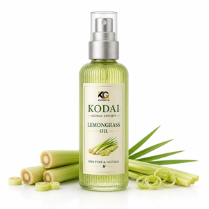 Aceite Esencial de Limoncillo de Tamil Nadu 100% Puro y Natural de Primera Calidad, Destilado al Vapor, para Aromaterapia y Cuidado Facial, Kodai Global Export - Product Image 1