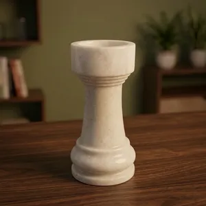 Marble Round Incense <b>Burner</b> Tabletop Indoor Decor Traditional Design Durable Living Room All Seasons - Product Image 6