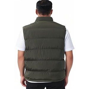 Veste d'hiver matelassée personnalisée pour homme, col montant, vêtements d'extérieur décontractés, manteaux de haute qualité, veste rembourrée pour homme - Product Image 4
