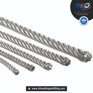 6x19 Ungalvanized Steel Core Wire Rope Cable For Construction <b>Hardware</b> Industrial Applications And General Cable Use - Product Image 4