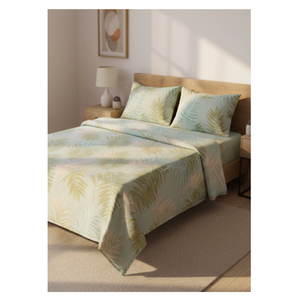 Nouvelle arrivée en stock, qualité inégalée, style moderne, ensemble de draps en polyester imprimé 125 GSM, 4 pièces, au prix de gros du marché - Product Image 1