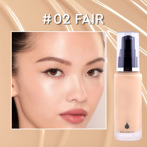 OEM Private Label Waterproof Liquid <b>Foundation</b> Full Coverage Natural Matte Makeup Base - Product Image 5