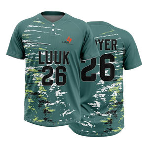 Camisetas de Béisbol Personalizadas de la Marca LUUK, 100% Poliéster, Transpirables, de Secado Rápido, Antibacterianas, que Absorben la Humedad, para Equipos y Clubes - Product Image 3