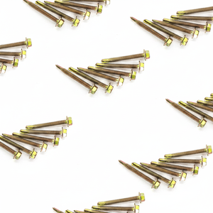 PDC Class 8 Carbon Steel Hex Head Self-Drilling <b>Screw</b> Standard Thread <b>Galvanized</b> Zinc/Phosphate Coating Phosphate Inch - Product Image 1