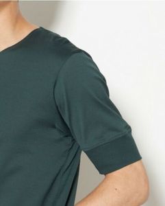Camiseta de Manga Larga para Hombre, 100% Algodón, con Botones, Lavado Suave, con Logotipo Personalizado, Secado Rápido y Transpirable, Diseño Deportivo de Verano, Lisa - Product Image 4