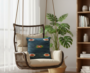 Funda de Cojín Cuadrada de Algodón Tejida a Mano con Cierre de Cremallera, Logotipo Personalizable Bordado, Diseño Moderno, Lavable y Antiarrugas - Product Image 2