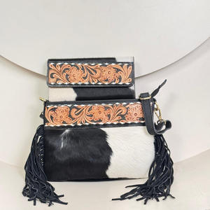 2025กระเป๋าหนังสะพายข้างเป็นเครื่องมือสำหรับผู้หญิงมาใหม่เซ็ต2ชิ้น - Product Image 5