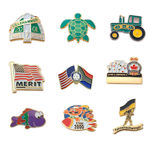 Pines de Esmalte Divertidos sin Mínimo de Pedido con Logo Personalizado y Diseño Lindo de Animal de Dibujos Animados, Insignia de Metal OEM de Esmalte Duro y Blando para Sombreros y Clubes - Product Image 4