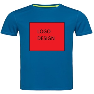 T-shirt OEM standard personnalisé conception de logo personnalisée streetwear d'été respirant t-shirt décontracté col rond imprimé par sublimation - Product Image 1