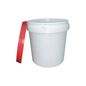 Seau à peinture en plastique PP transparent Folin FL-1-TM-01-1 avec logo personnalisé, usage industriel, certifié ISO 9001, sérigraphié, 1 litre - Product Image 2