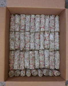 Natural California White Sage Traditional <b>Smudge</b> <b>Stick</b> Sun Dried Leaf Bundle for Meditation Home Cleansing Decor - Product Image 4