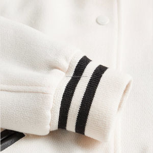 Logo personnalisé vestes et manteaux d'université pour hommes broderie d'hiver en cuir veste de basketball pour hommes varsity letterman pour hommes - Product Image 3