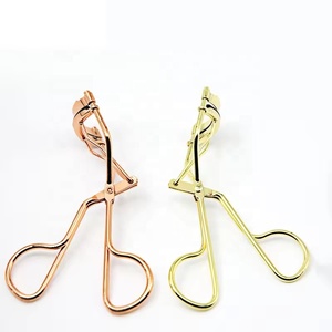 Venta al por mayor de oro rosa rizador de pestañas conjunto de logotipo personalizado asequible de lujo de etiqueta privada preciosidad rizador de pestañas - Product Image 1