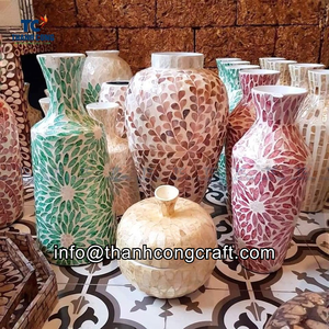 Premium Provider MOTHER OF PEARL VASE Vietnam Wholesale Quality Handicraft PEARL VASE Fast Export Long Business - Product Image 5