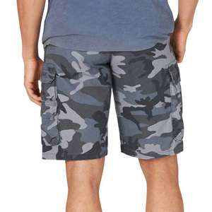 Men's Camouflage Cargo Bermuda Shorts Mid Waist Elastic Breathable Oxford Fabric Pockets Casual Style - Product Image 2