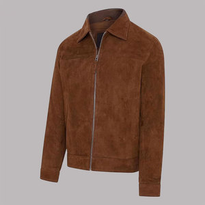 Premium Design <b>Suede</b> Leather <b>Jacket</b> Modern Fashion Wear <b>Suede</b> Leather <b>Jacket</b> Soft Finish With Durable Quality - Product Image 3