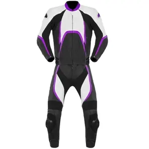 Veste de moto en cuir imperméable pour hommes Veste d'équitation coupe-vent Motocross Gear Combinaisons en cuir personnalisées