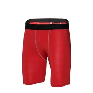 <b>Men's</b> Casual Mid Waist Tights Wholesale High <b>Compression</b> Solid Exercise <b>Shorts</b> for Basketball Jogging Running Sports Drawstring - Product Image 5