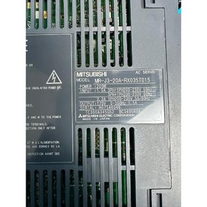 Mitsubishi MR-J3-20A-RX035T015 Usado Como Está, Piezas de Equipos de Semiconductores Legacy - Product Image 2
